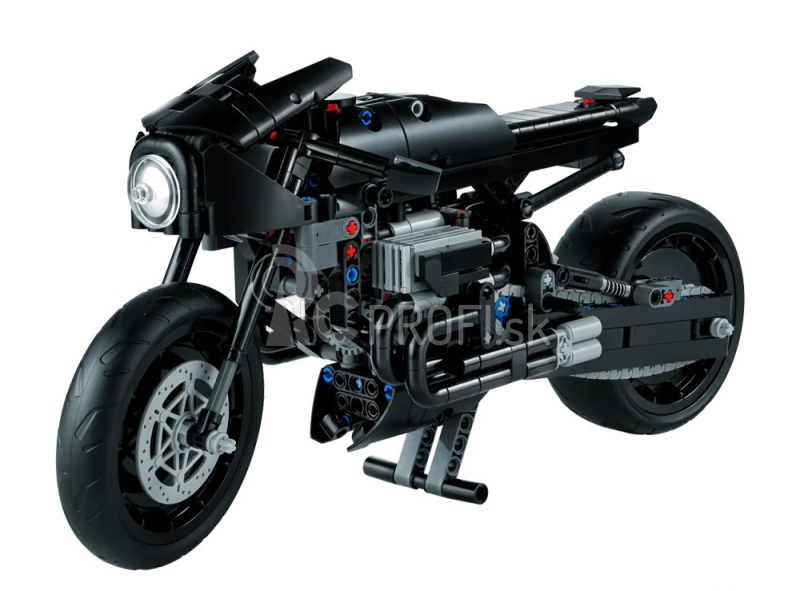 Lego Batman Lego Technic - Batman Batcycle - Motorka - The Batman Movie - 641 dielikov čierna