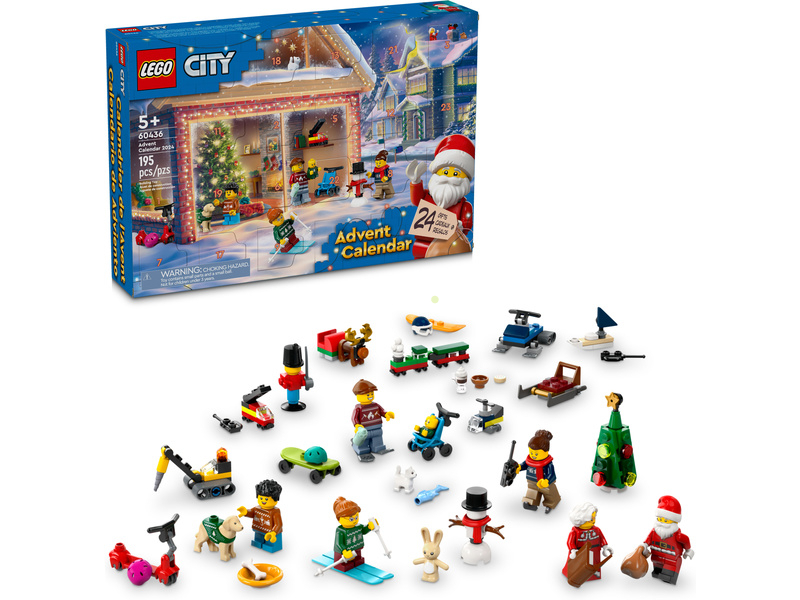 LEGO City - Adventný kalendár 2024