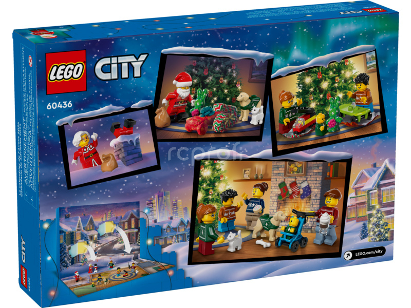 LEGO City - Adventný kalendár 2024