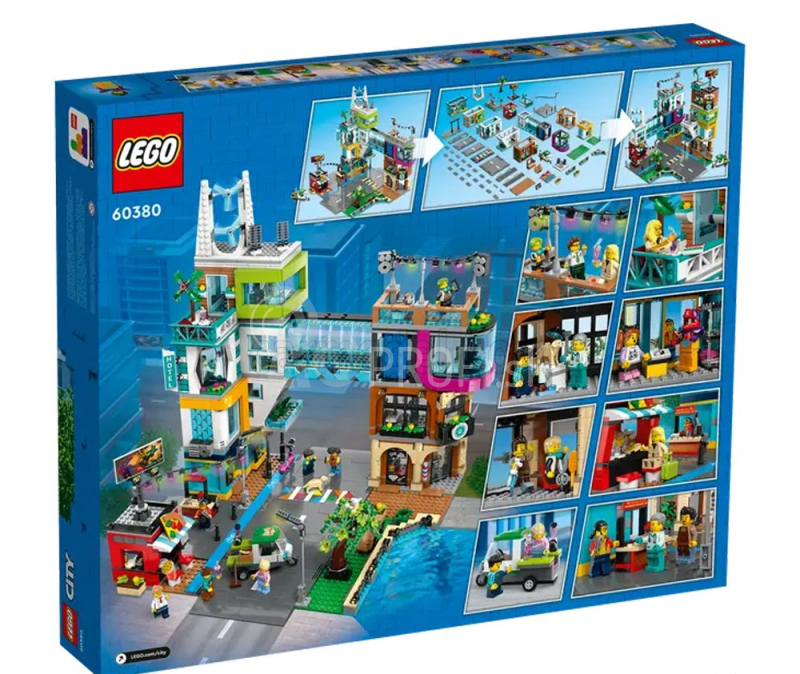 Lego City Lego City - Downtown - Centro Citta' - 2010 Pezzi - 2010 Pieces Miscellaneous