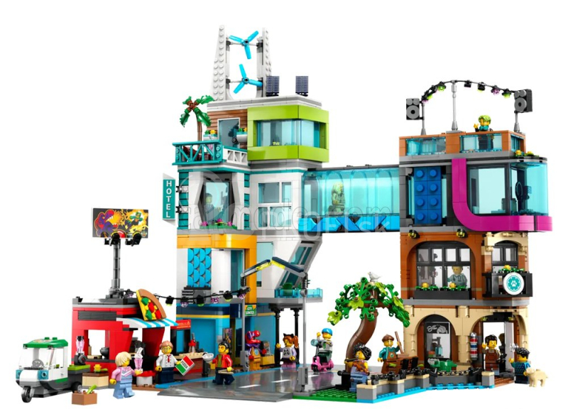 Lego City Lego City - Downtown - Centro Citta' - 2010 Pezzi - 2010 Pieces Miscellaneous