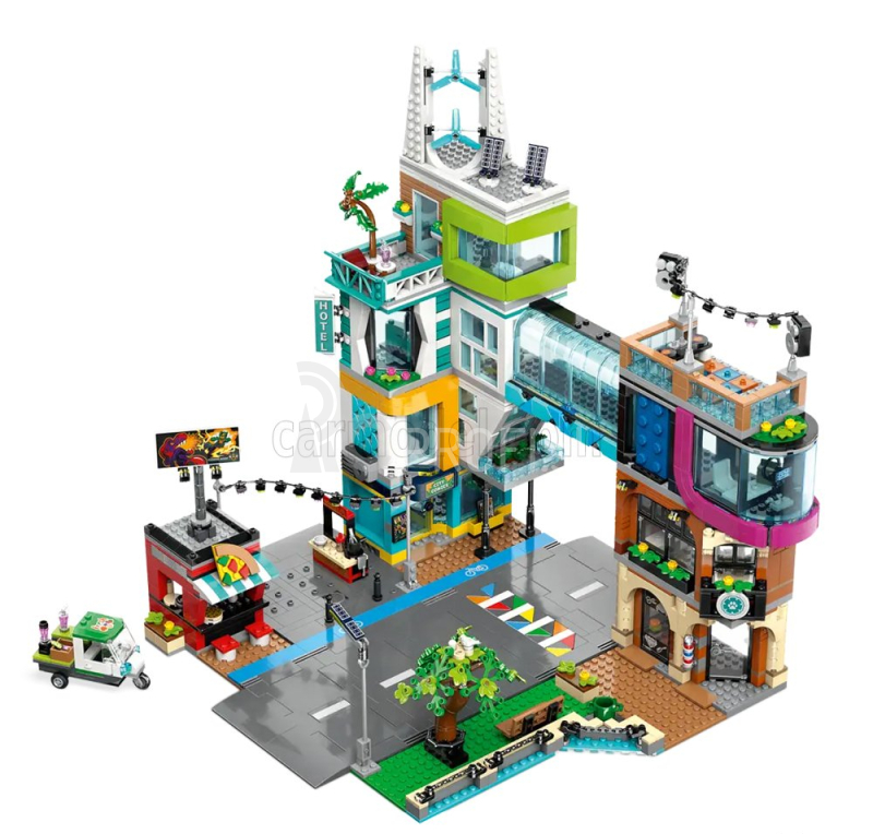 Lego City Lego City - Downtown - Centro Citta' - 2010 Pezzi - 2010 Pieces Miscellaneous