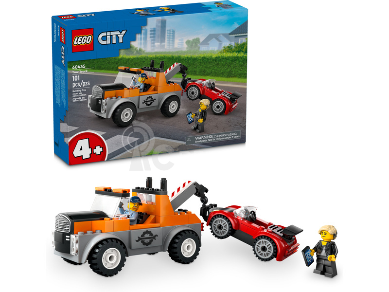 LEGO City - Oprava odťahovacieho auta a športového auta