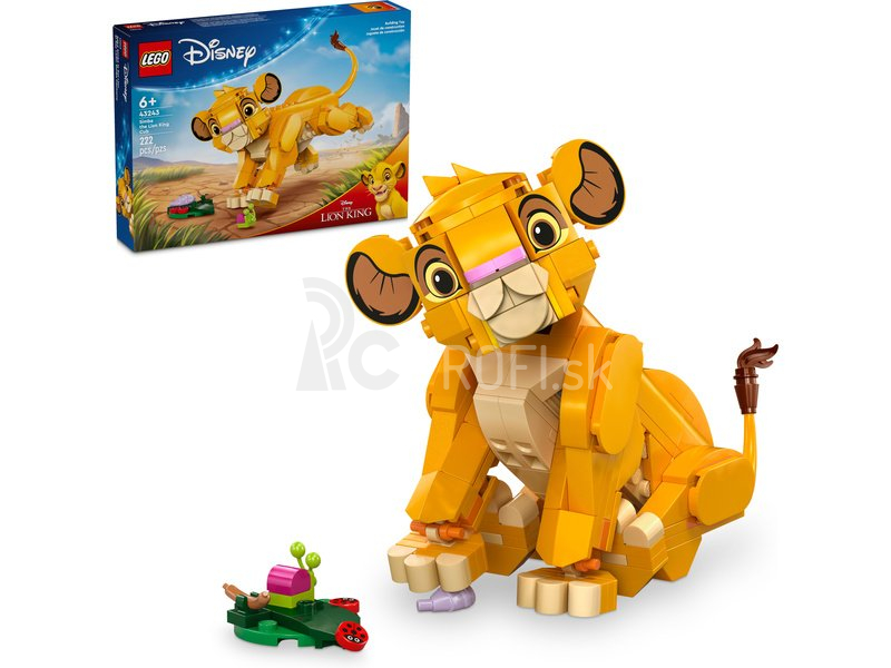 LEGO Disney - Levíča Simba z filmu Leví kráľ