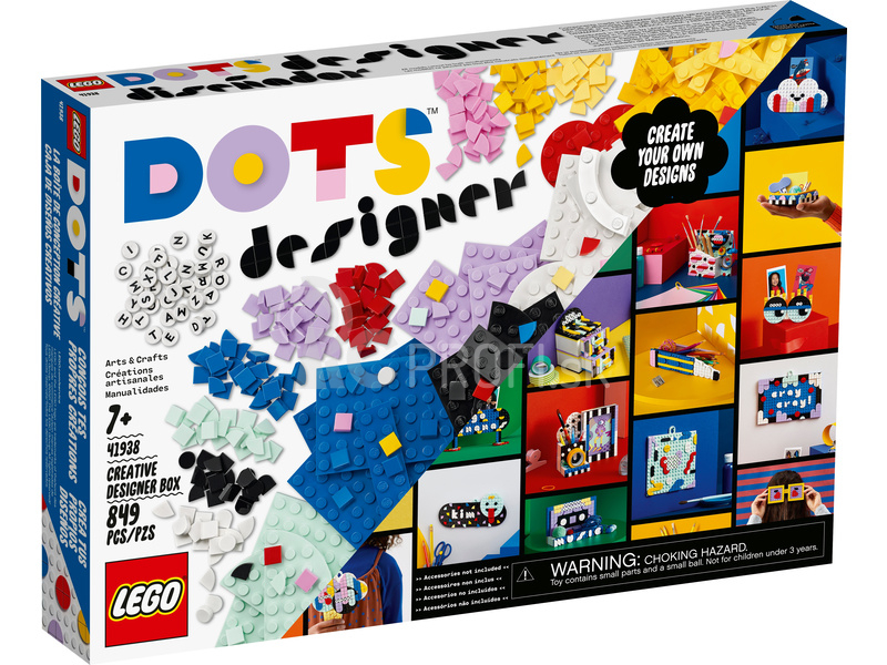 LEGO DOTs - Kreatívny dizajnérsky box