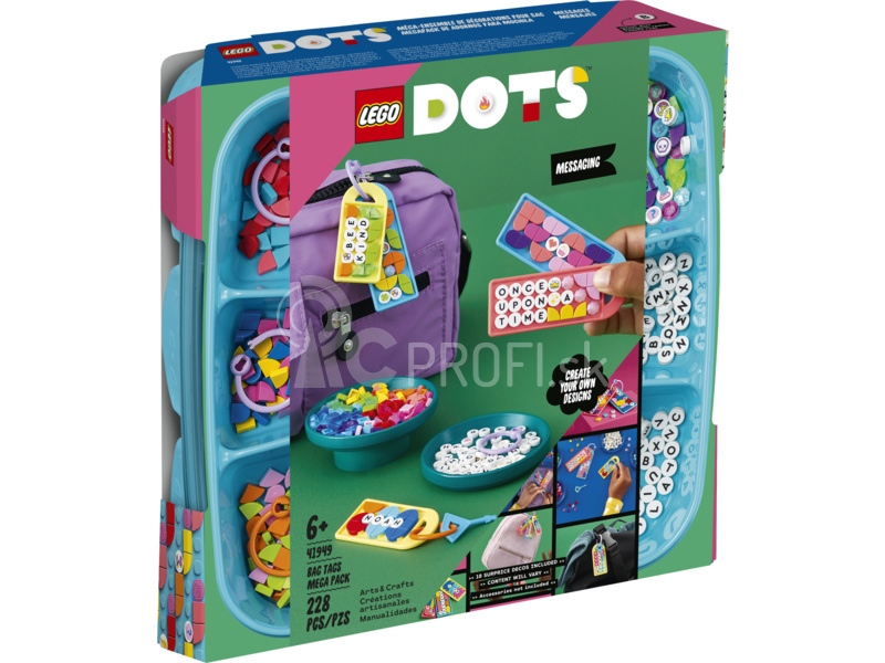 LEGO DOTs - Mega balenie vreckových ozdôb - zábavné odkazy