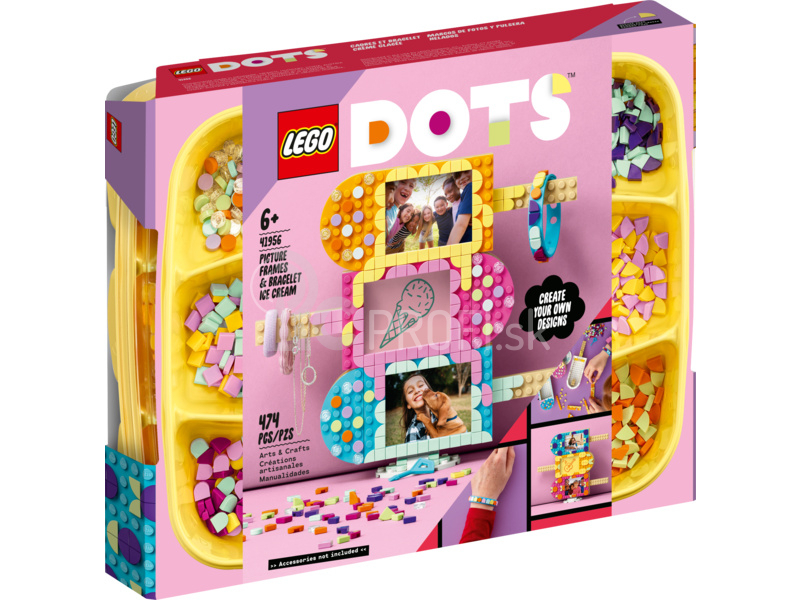 LEGO DOTs - Rámčeky a náramok - Popsicles