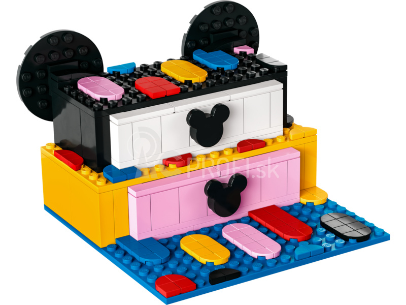 LEGO DOTS - Školský box Mickey Mouse a Minnie Mouse