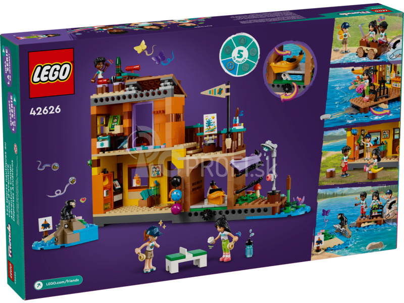 LEGO Friends - Dobrodružný tábor s vodnými športmi