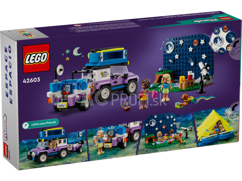 LEGO Friends - Karavan na pozorovanie hviezd