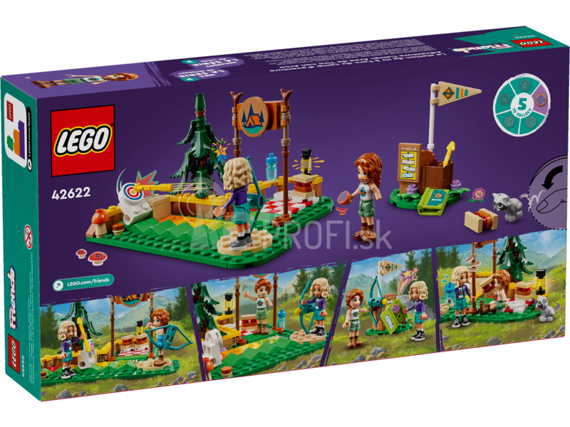 LEGO Friends - lukostrelecká strelnica na dobrodružnom tábore