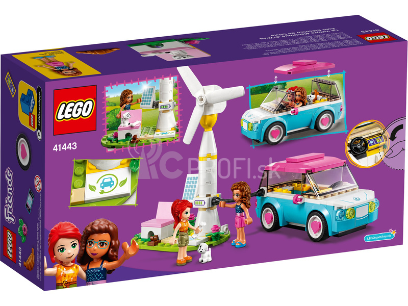 LEGO Friends – Olivia a jej elektromobil