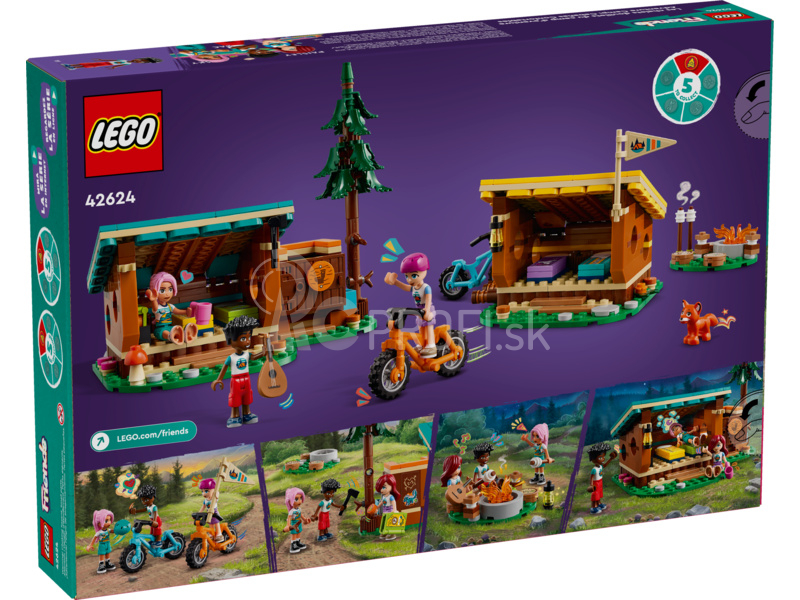 LEGO Friends - Útulné chatky na dobrodružnom tábore