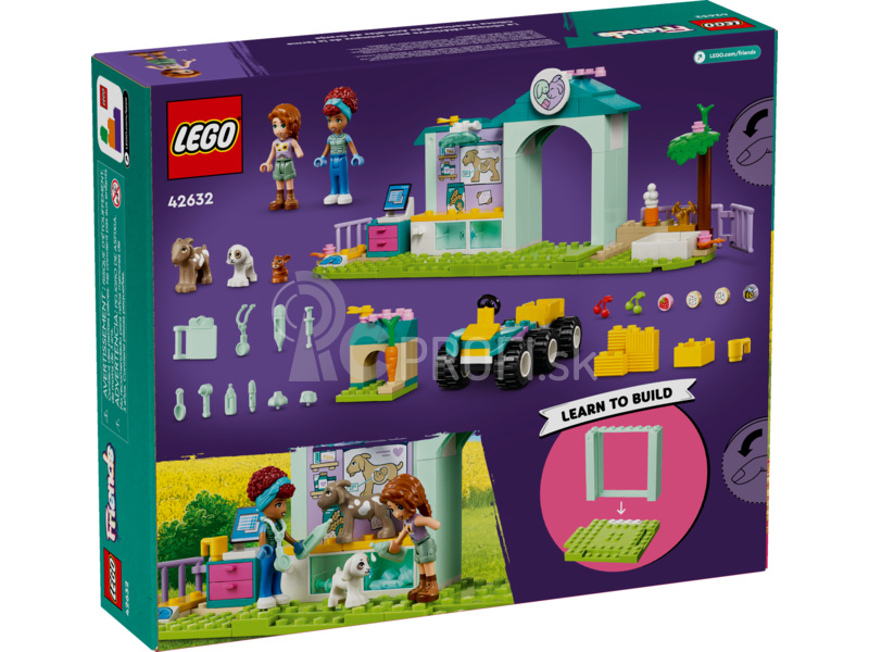 LEGO Friends - Veterinárna klinika pre hospodárske zvieratá