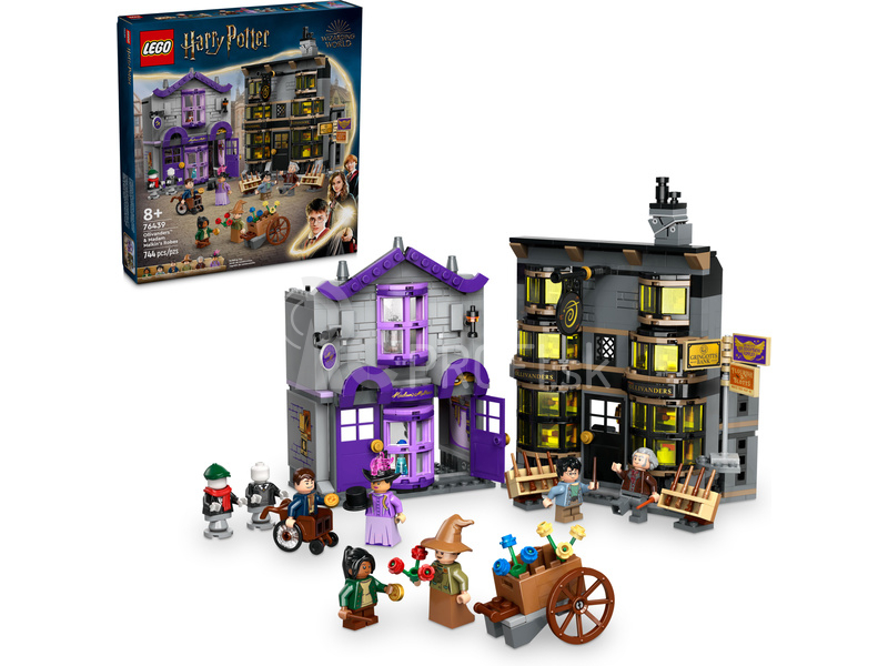 LEGO Harry Potter - Ollivanderov obchod a obchod madam Malkinovej