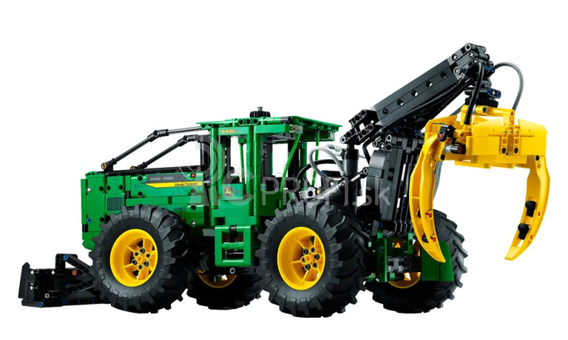 Lego John deere Lego Technic - 948l-ii Traktor so šmykom 2018 - 1492 dielikov Zeleno-žltá