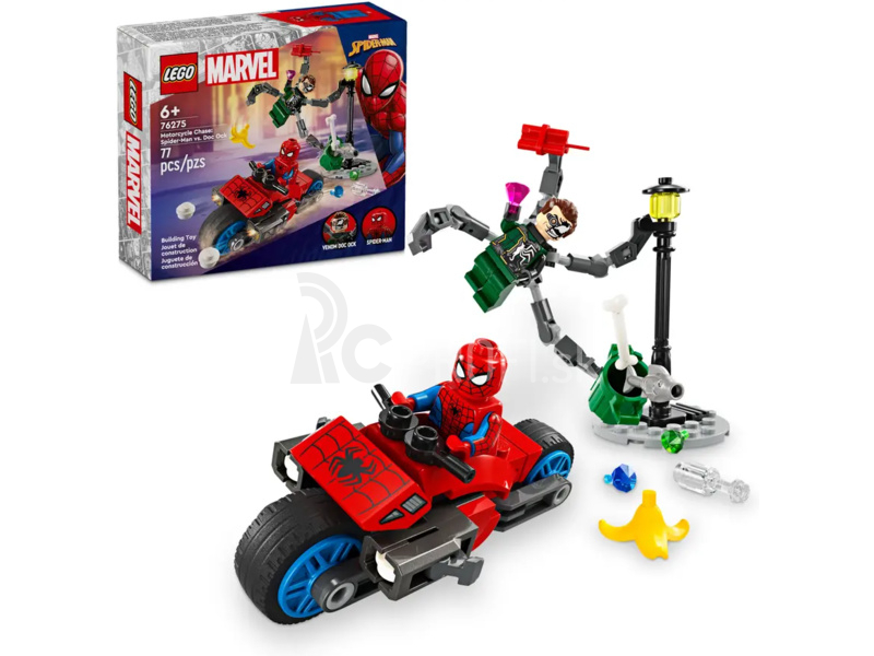 LEGO Marvel - Honička na motorke: Spider-Man vs. Doc Ock