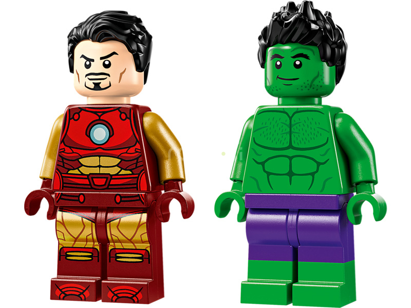 LEGO Marvel - Iron Man s motorkou a Hulkom