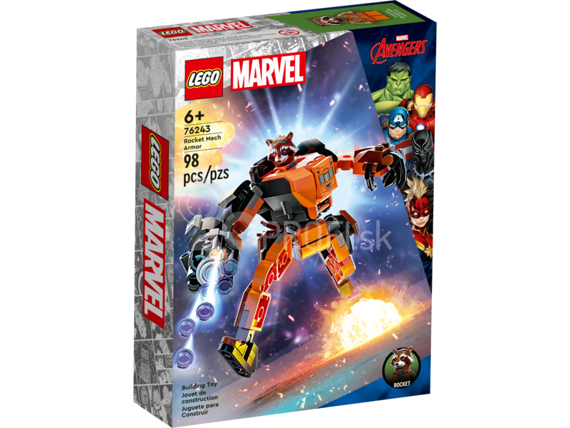 LEGO Marvel - Raketa v robotickom brnení