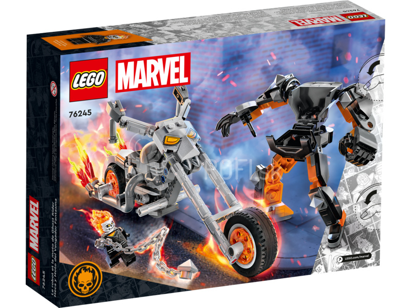 LEGO Marvel - Robotický oblek a motorka Ghost Rider