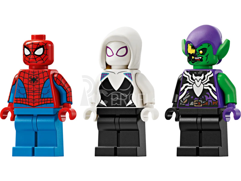 LEGO Marvel - Spider-Manovo pretekárske auto a Venom Green Goblin