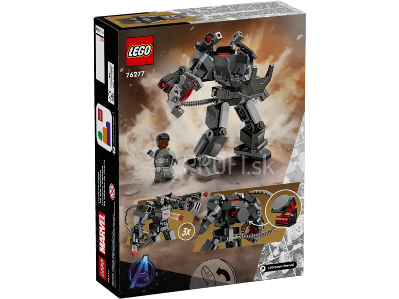 LEGO Marvel - War Machine v robotickom brnení