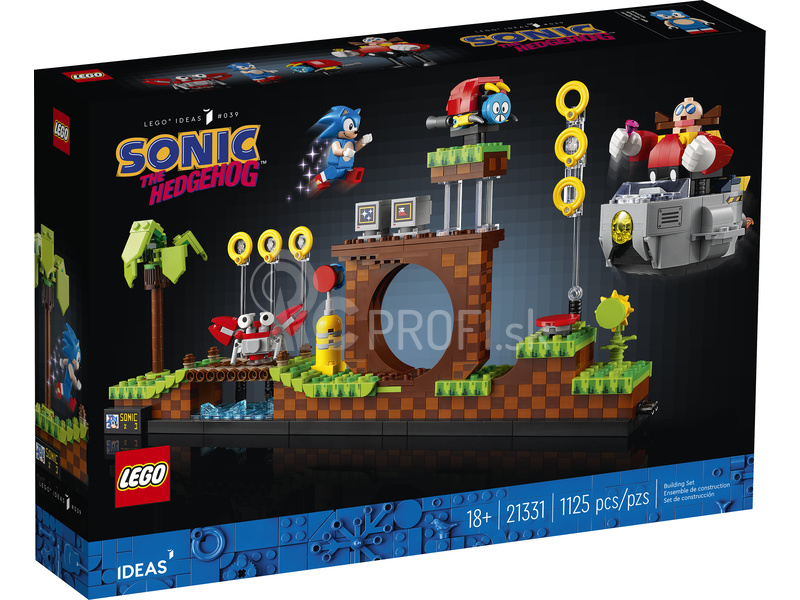 LEGO nápady - Ježko Sonic - Zóna zeleného kopca