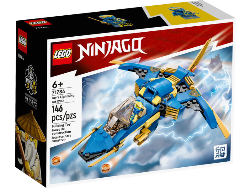 Lego Ninjago Jayova Blesková Stíhačka Evo Rcprofisk 