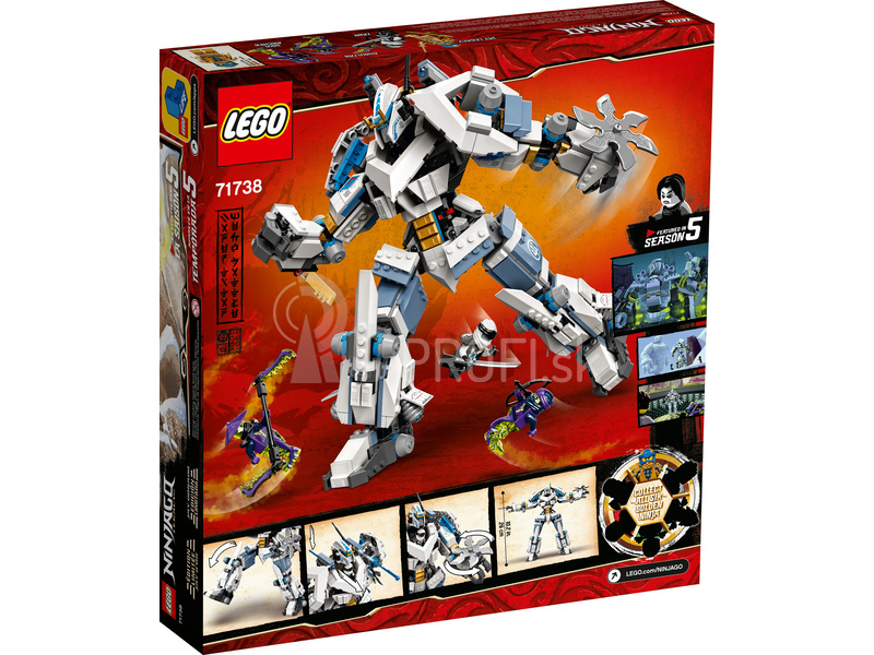 LEGO Ninjago – Zane a bitka s titánskymi robotmi