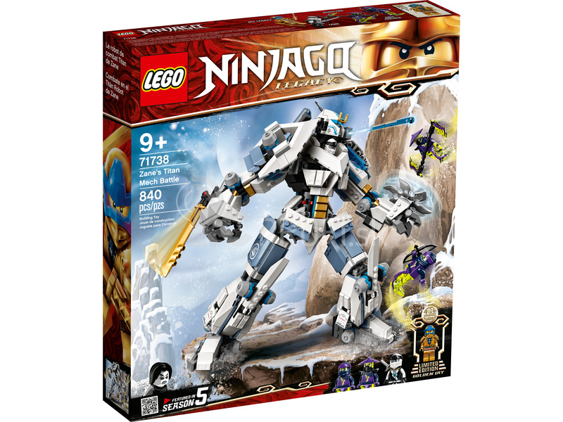 LEGO Ninjago – Zane a bitka s titánskymi robotmi