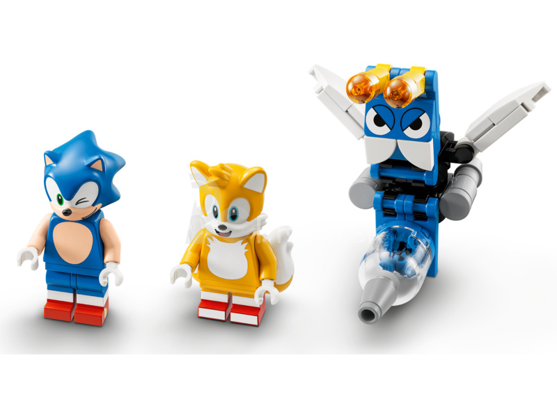 LEGO Sonic - Tailsova dielňa a lietadlo Tornádo