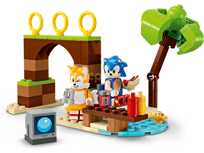 LEGO Sonic The Hedgehog - Tails a jeho dobrodružný čln