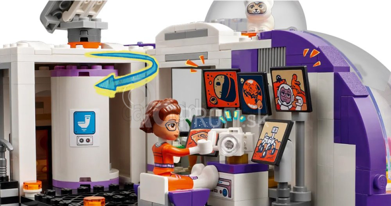 Lego Space Lego Friends - Mars Space Station - Stazione Base Spaziale Su Marte - 981 Pezzi - 981 Pieces Miscellaneous