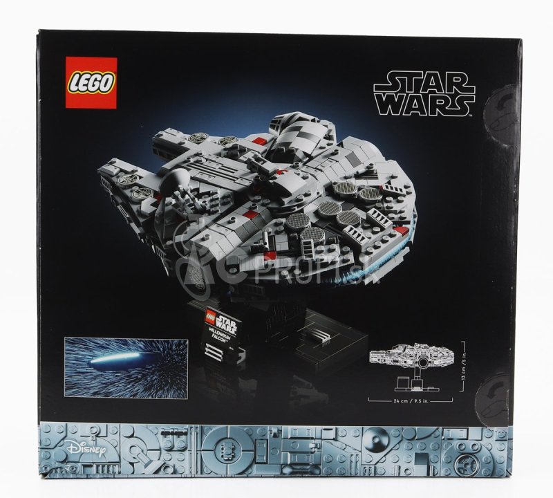 Lego Star wars Lego - Astronave Star Wars Millennium Falcon - 921 dielikov - 921 dielikov sivá