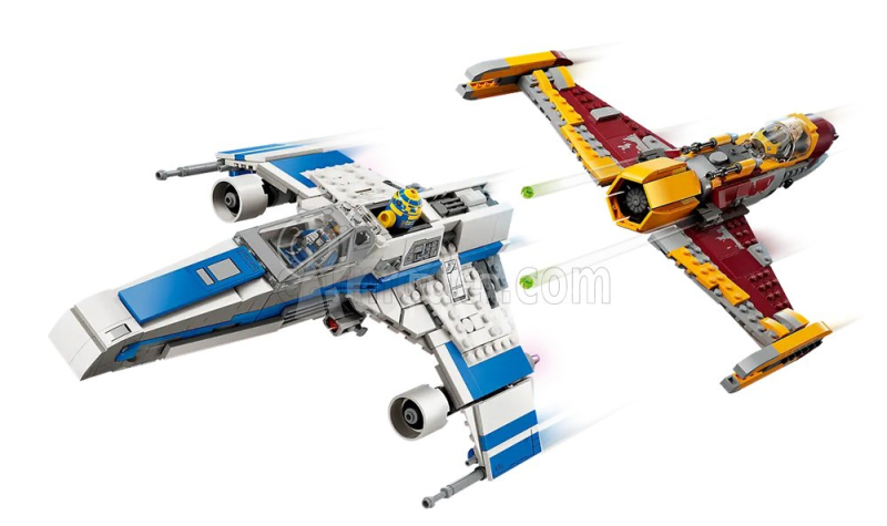 Lego Star wars Lego - New Republic E-wing Vs Shin Hati's Startfighter Star Wars - Astronavi - 1056 dielikov Rôzne