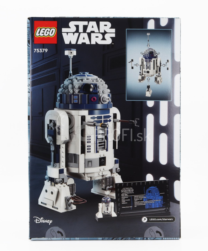 Lego Star wars Lego - Robot R2-d2 - 1050 dielikov - 1050 dielikov sivá