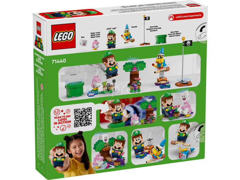 LEGO Super Mario - Interaktívne LEGO® Luigi™ a dobrodružstvo