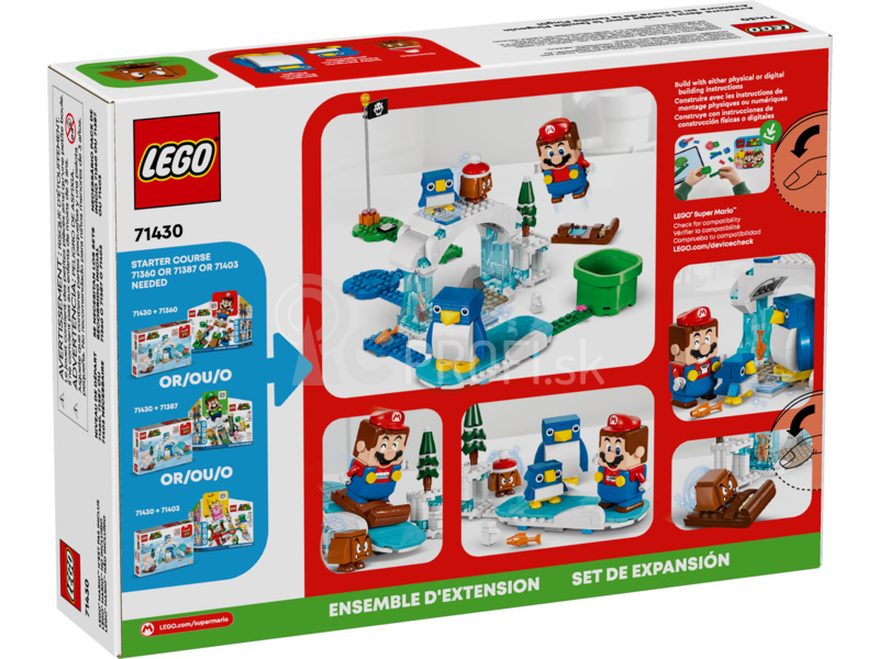 LEGO Super Mario - Snehové dobrodružstvo s rodinou tučniakov - Rozširujúca sada