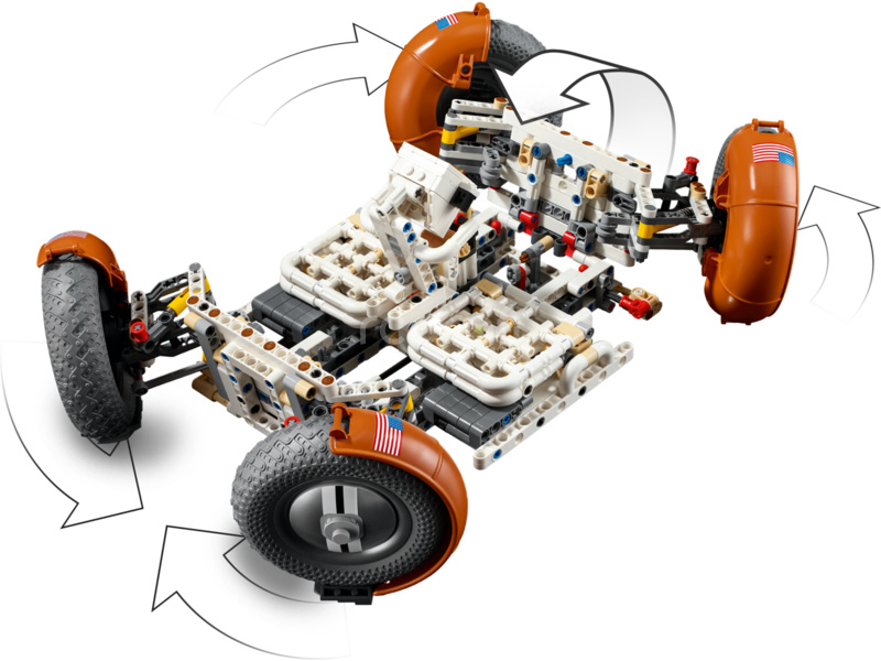 LEGO Technic - Mesačné prieskumné vozidlo NASA Apollo - LRV