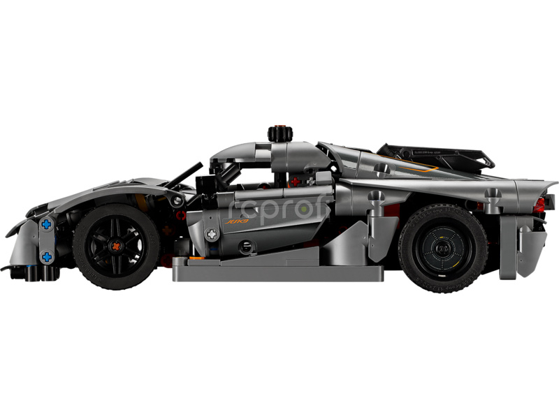 LEGO Technic - Sivý hypercar Koenigsegg Jesko Absolut