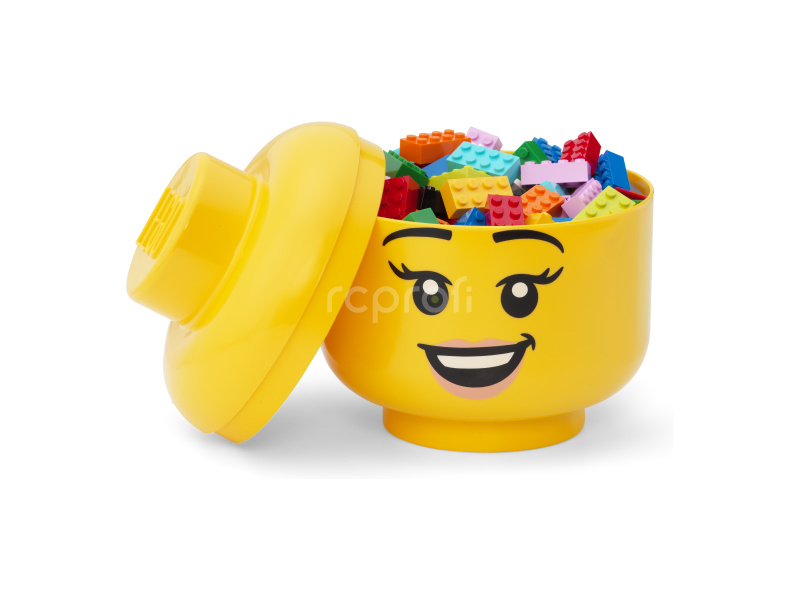 LEGO úložná hlava malá - šťastný chlapec