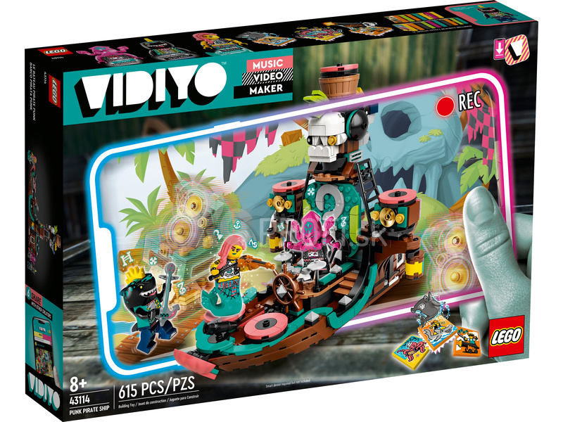 LEGO Vidiyo - Punková pirátska loď