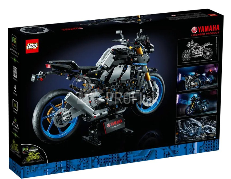 Lego Yamaha Lego Technic - Mt10-sp 2023 - Motocykel - 1132 Pezzi - 1132 dielikov čierna strieborná