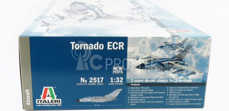 Lietadlo Italeri Panavia Tornado Ecr Caccia Lietadlo 1980 - Aereonatica Militare Italiana - Talianske vzdušné sily 1:32 /