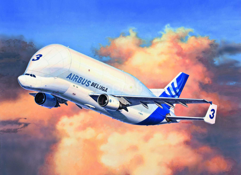 Lietadlo Plastic ModelKit 03817 - Airbus A300-600ST 