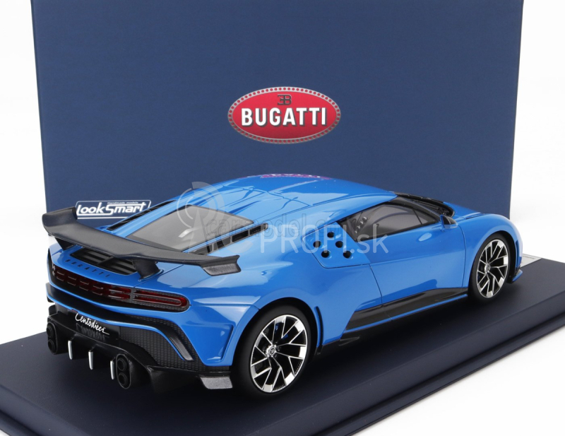 Looksmart Bugatti Centodieci Výrobná verzia 2023 1:18 Agile Blue