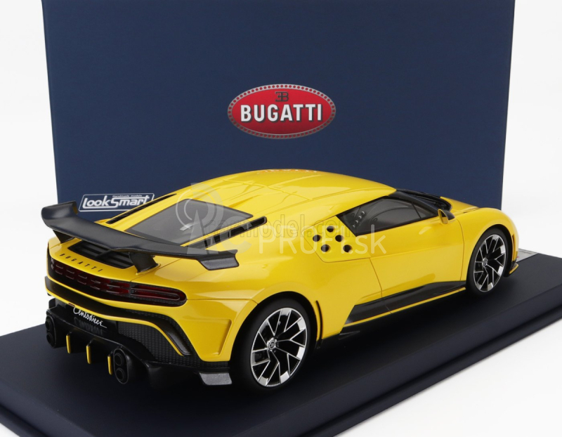 Looksmart Bugatti Centodieci Výrobná verzia 2023 1:18 žltá