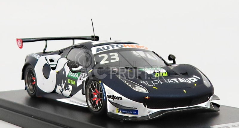 Looksmart Ferrari 488 Gt3 Evo 3.9l Turbo V8 Team Alphatauri N 23 Dtm Season 2021 A.albon 1:43 Black White