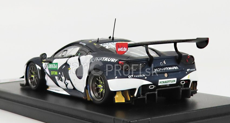 Looksmart Ferrari 488 Gt3 Evo 3.9l Turbo V8 Team Alphatauri N 23 Dtm Season 2021 A.albon 1:43 Black White