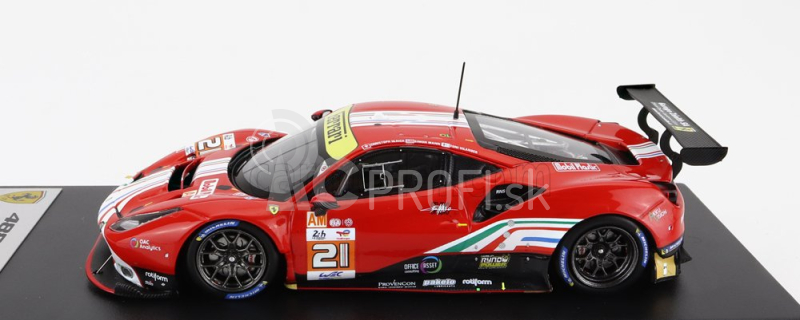 Looksmart Ferrari 488 Gte Evo 3.9l Turbo V8 Team Af Corse N 21 24h Le Mans 2022 S.mann - C.ulrich - T.vilander 1:43 červená